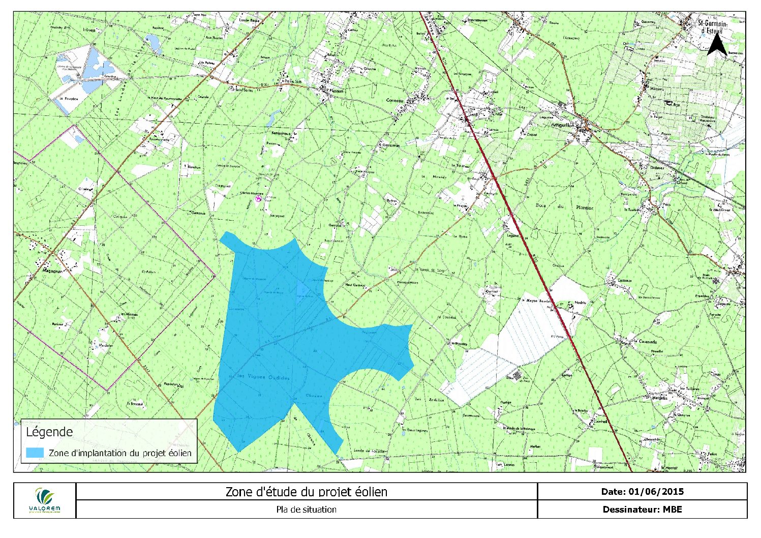 Une zone adaptée à l’éolien